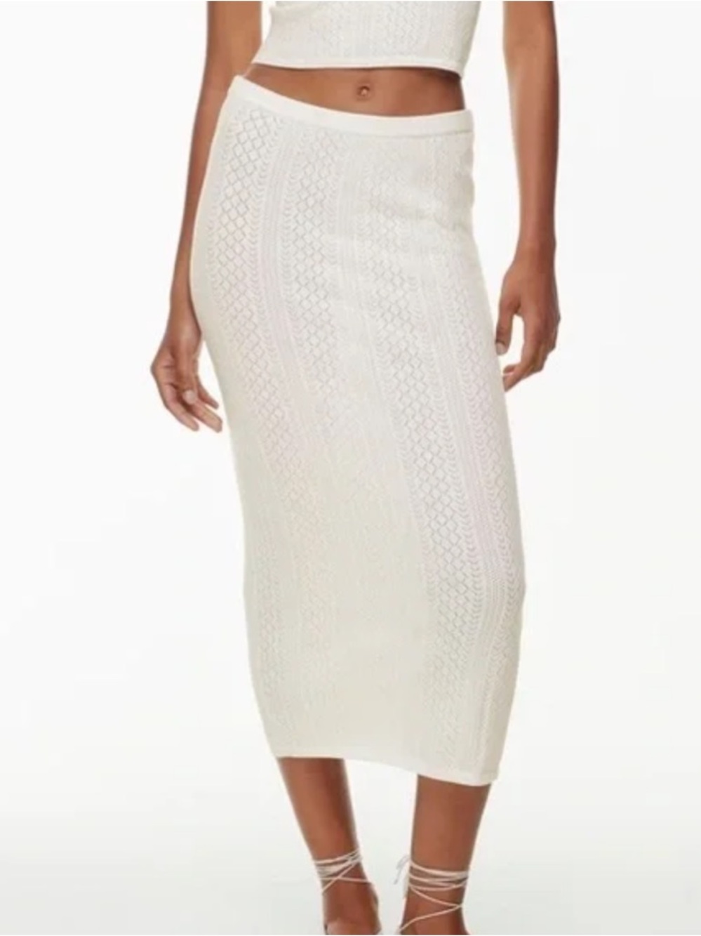 Aritzia Little Moon Rico Knit Skirt